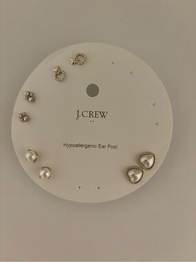 J.Crew Women's Earring Set - Pack of 4